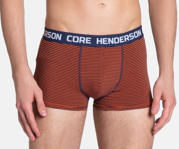 Henderson Bokserki Loyd 38837-MLC Zestaw 2 sztuk Granatowo-Pomarańczowe
