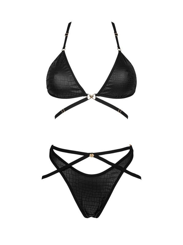 Obsessive Komplet Cobra Nive set Czarny