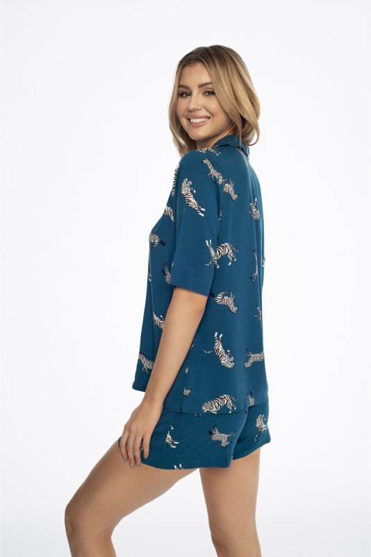 Henderson Ladies Piżama Airy 41305-65X Morska