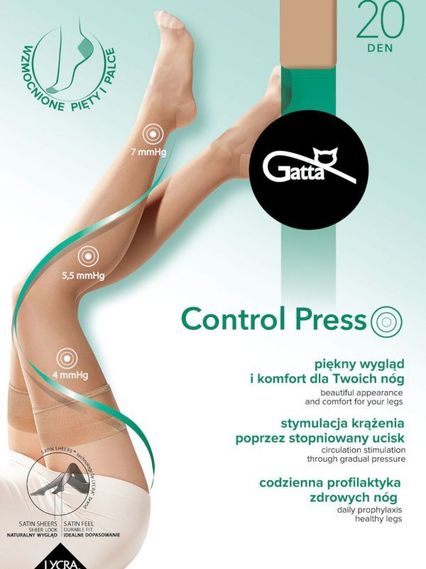 Gatta Pończochy Control Press P 01
