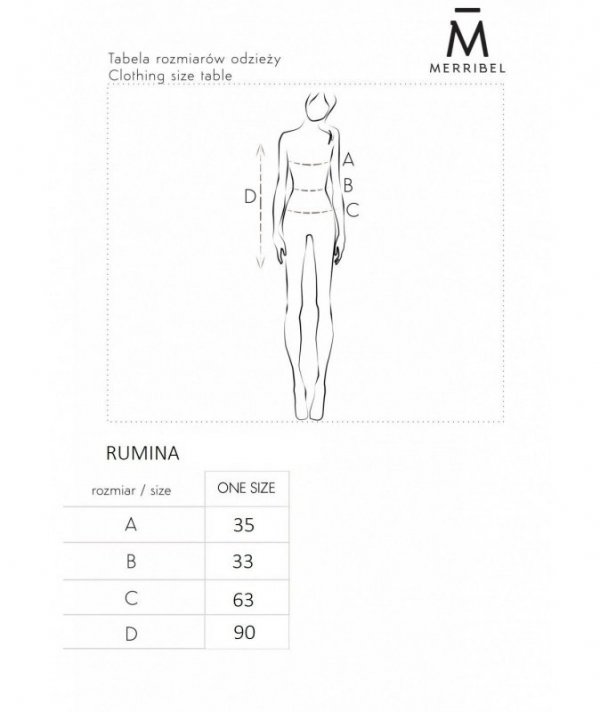 Merribel Sukienka Rumina Powder