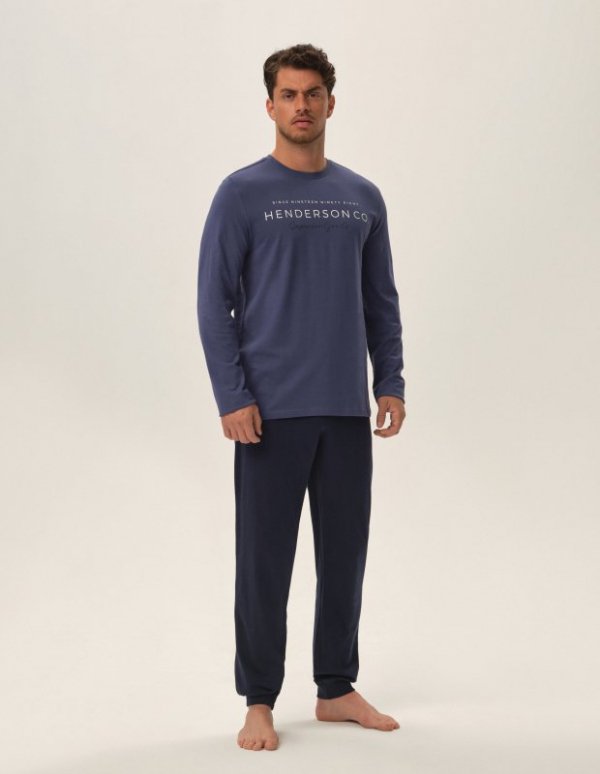 Henderson Piżama Jumper 41904-95X Niebieski
