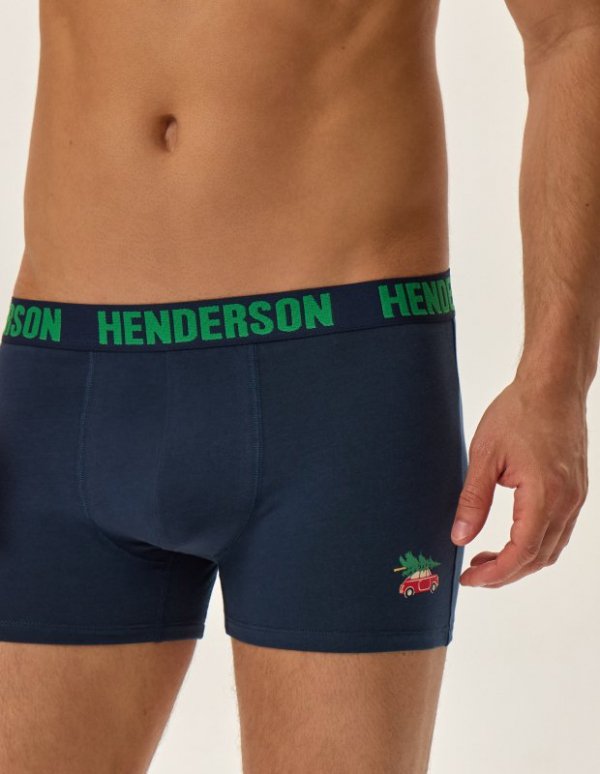 Henderson Bokserki Jury 42251-MLC Granatowe