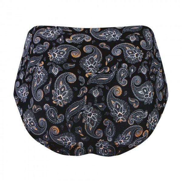 Julimex Figi Paisley Maxi Czarne