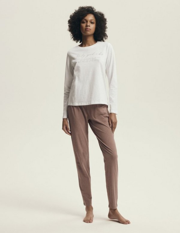 Henderson Ladies Piżama Delanie 43701 Ecru