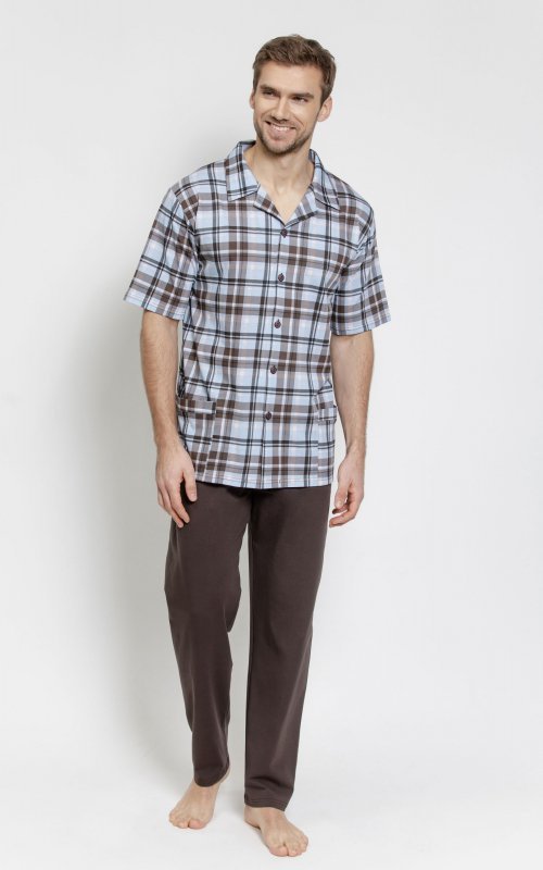 Taro Piżama Alexander 3579 Brązowa