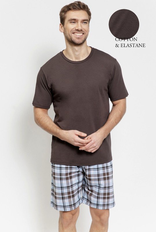 Taro Piżama Marcello 3578 Brązowa