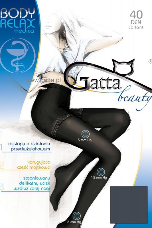 Gatta Body Relaxmedica 40 bielizna wyrób pończoszniczy rajstopy