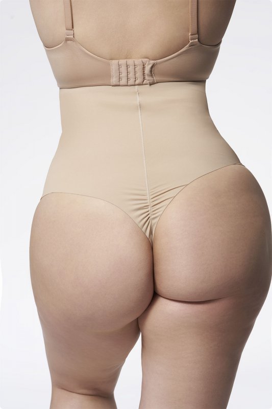 Julimex 275 Stringi Wysoka Talia bielizna majtki stringi modelujące