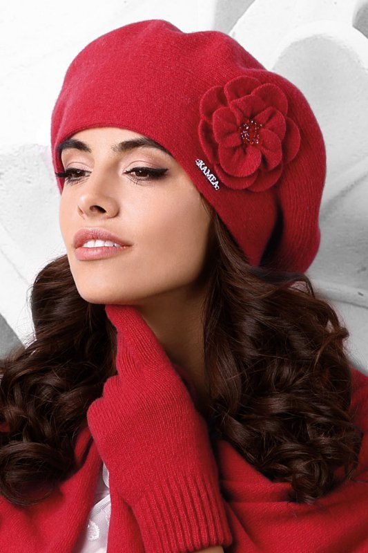Kamea Vicenza odzież nakrycie głowy beret