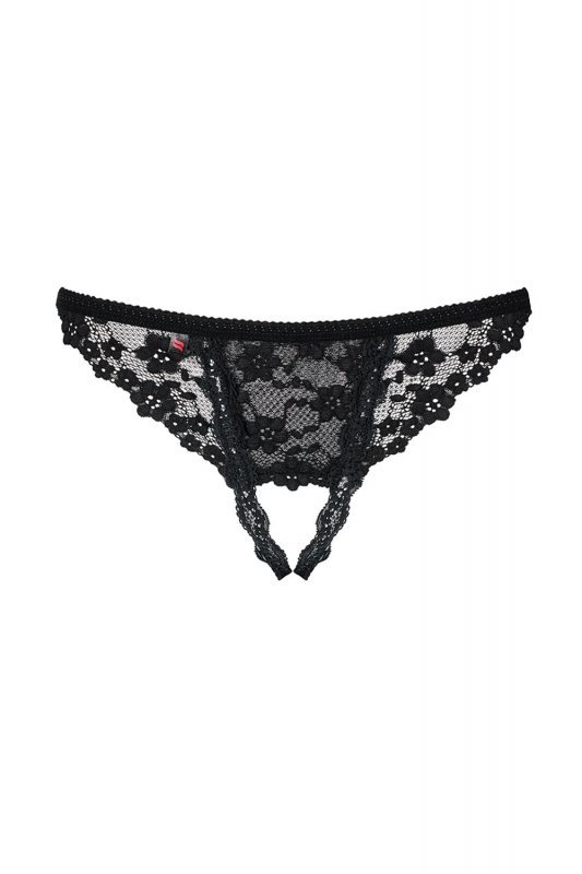 Obsessive Letica Crotchless Thong bielizna majtki stringi