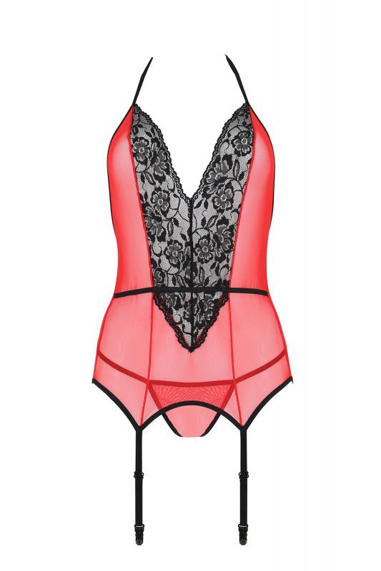 Passion Peonia corset bielizna gorset sexy