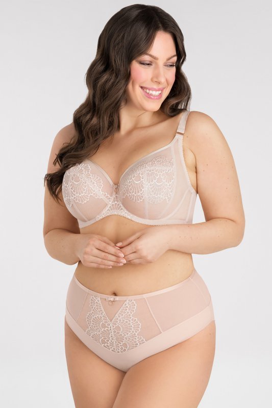 Gorsenia K855 Just Beige bielizna biustonosz miękki