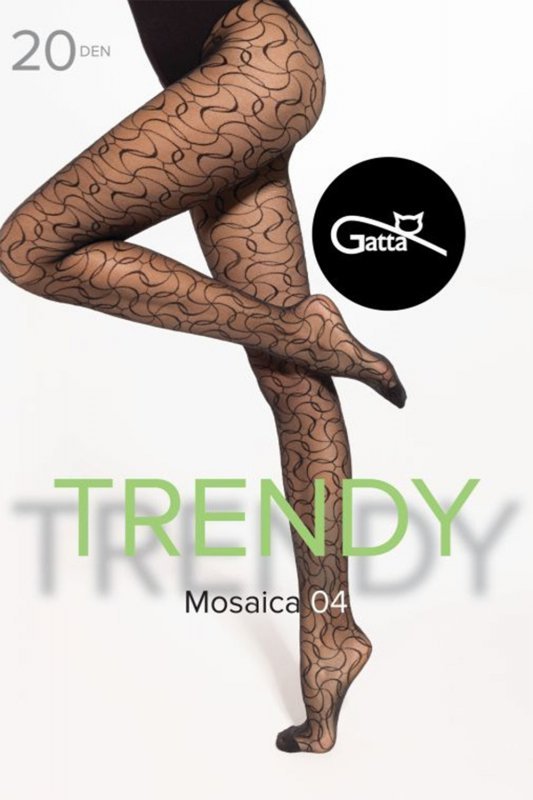 Gatta Mosaica 04 20 DEN bielizna wyrób pończoszniczy rajstopy