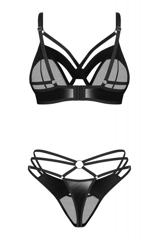 Obsessive Dominna 2-pcs set bielizna nocna komplet biustonosz + stringi