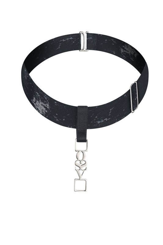 Obsessive Corrosis choker bielizna akcesoria do biustonosza choker