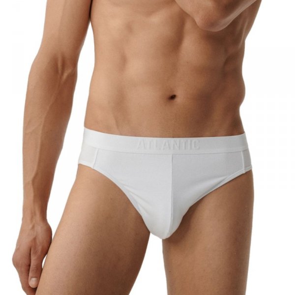 Atlantic Slipy Sport 2BMP 016 2-pak białe