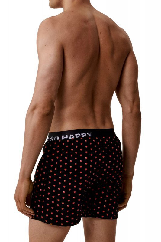 Atlantic Bokserki 011 2-pak czarne