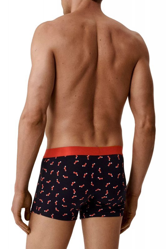 Atlantic Bokserki 027 2-pak granatowe