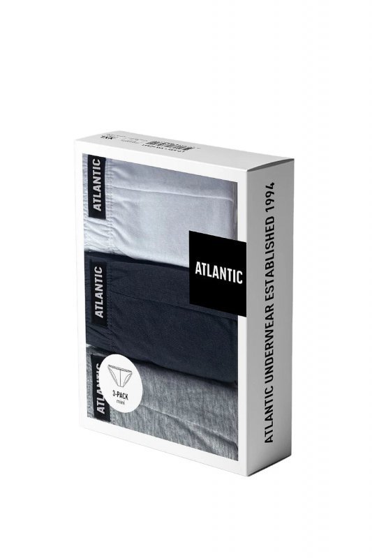 Atlantic Slipy mini 230 3-pak cza/szm/grf