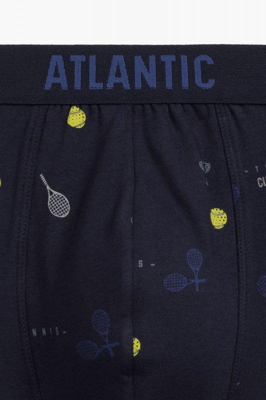 Atlantic Bokserki 050 3-pak gra/gra/gra