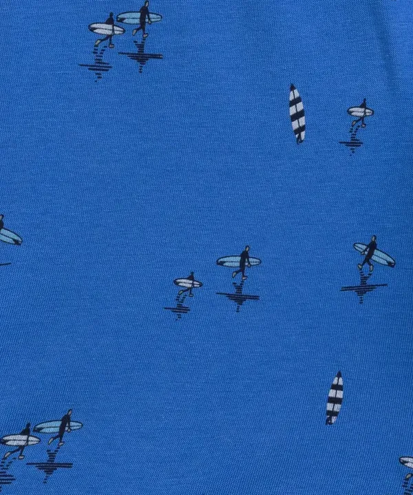 Atlantic Bokserki 213 3-pak niebieskie
