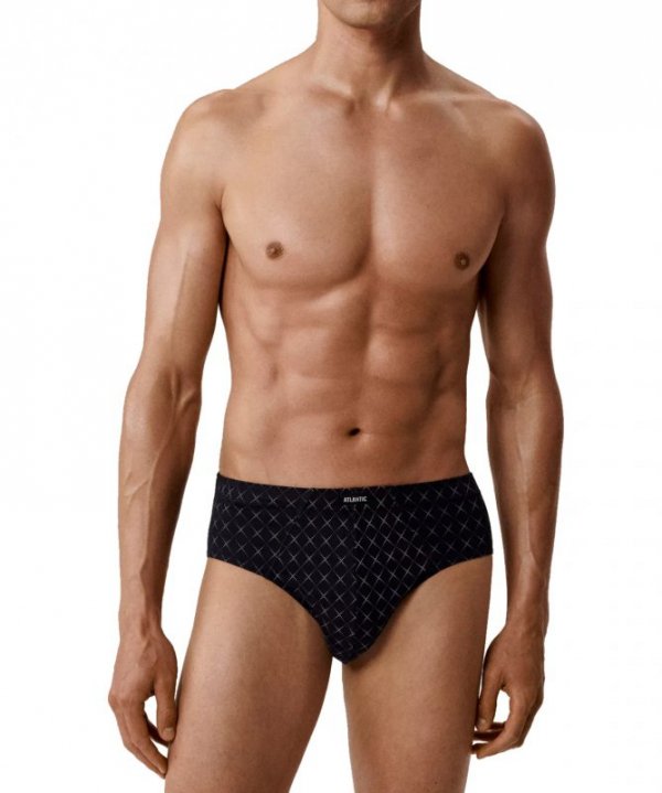 Atlantic Slipy 205 3-pak granat/zielone/szare