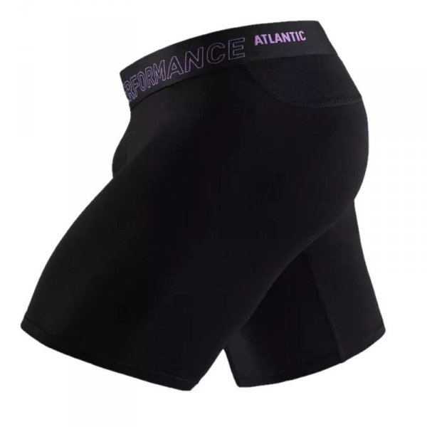 Atlantic Bokserki Long Leg 1181 czarne1