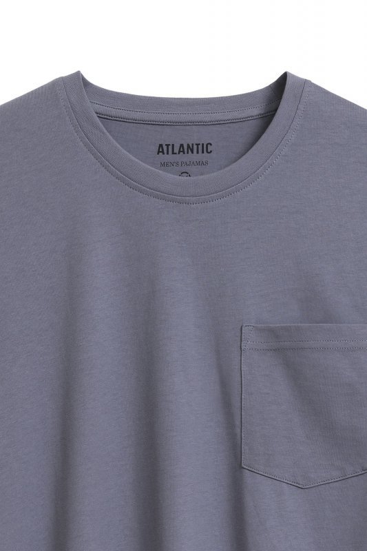 Atlantic Piżama męska 373 szara/granat