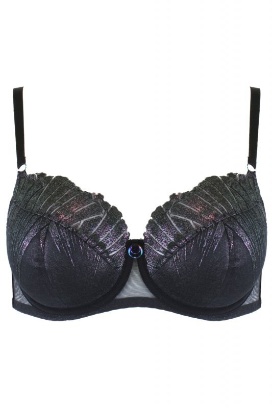 Ava Biustonosz Glam rock 1950 czarny