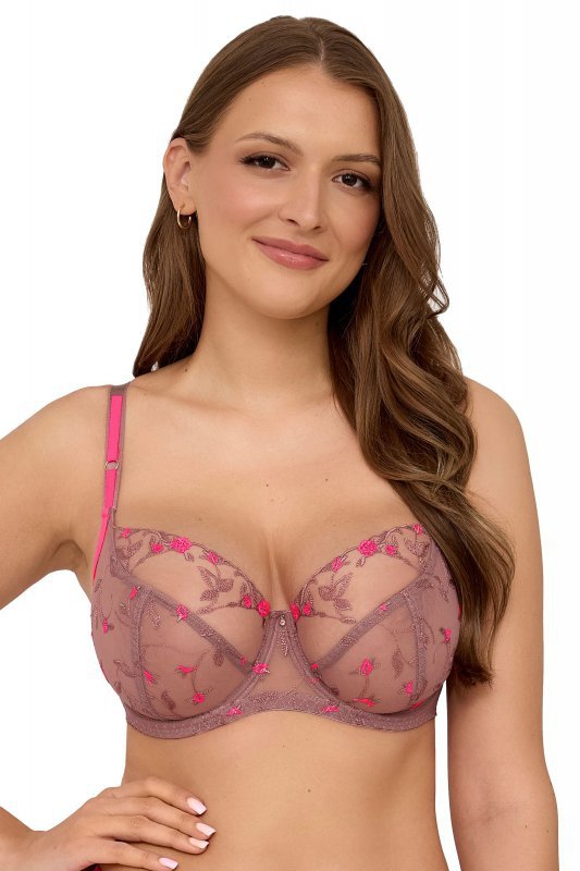 Ava Biustonosz soft Muse 2218 mocha rose plus