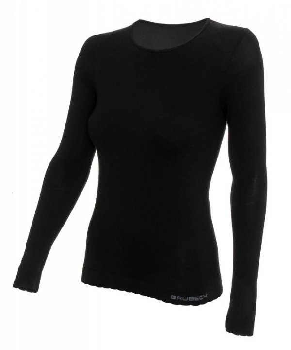 Brubeck Koszulka LS 0090W czarna