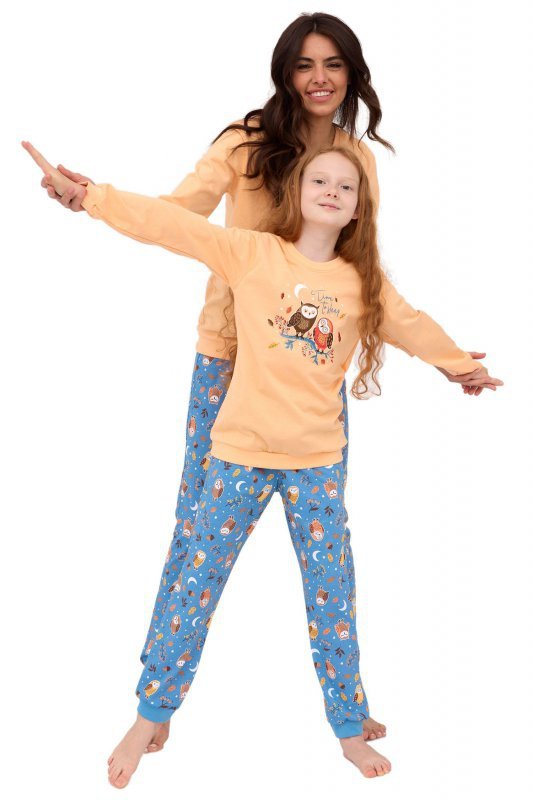 Cornette Piżama kids Owls2 977/176