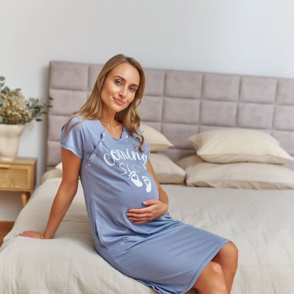 Doctornap Koszula nocna TCB 7459 sky blue