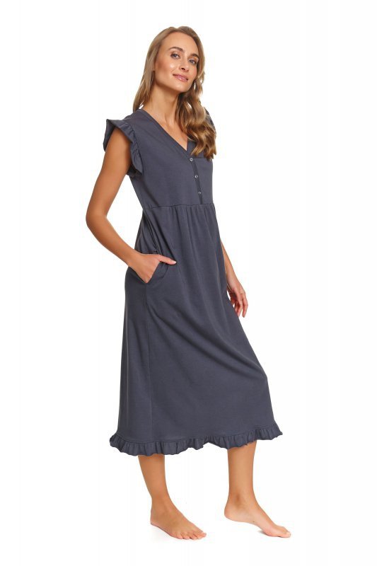 Doctornap Koszula nocna TCB 7463 grafit plus