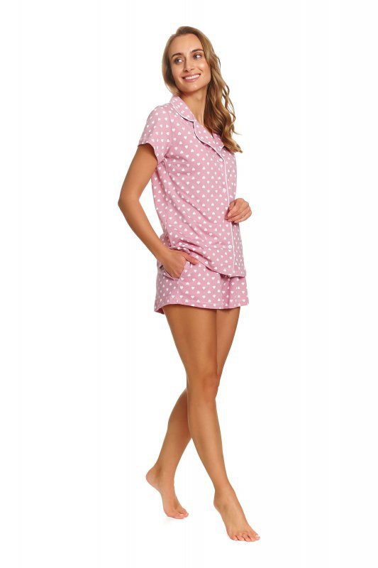 Doctornap Piżama damska PM 7458 hearts