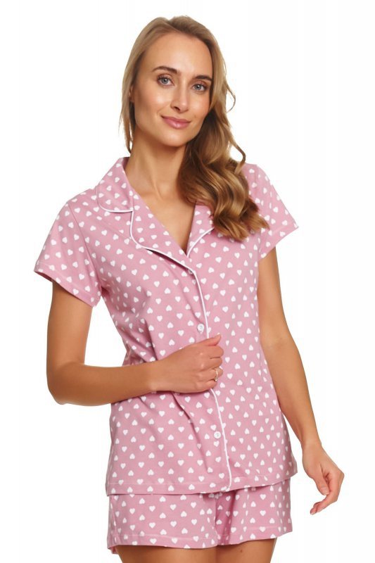 Doctornap Piżama damska PM 7458 hearts