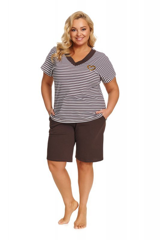 Doctornap Piżama damska PB 7471 brownie plus