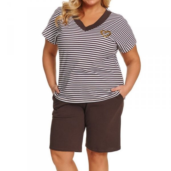 Doctornap Piżama damska PB 7471 brownie plus