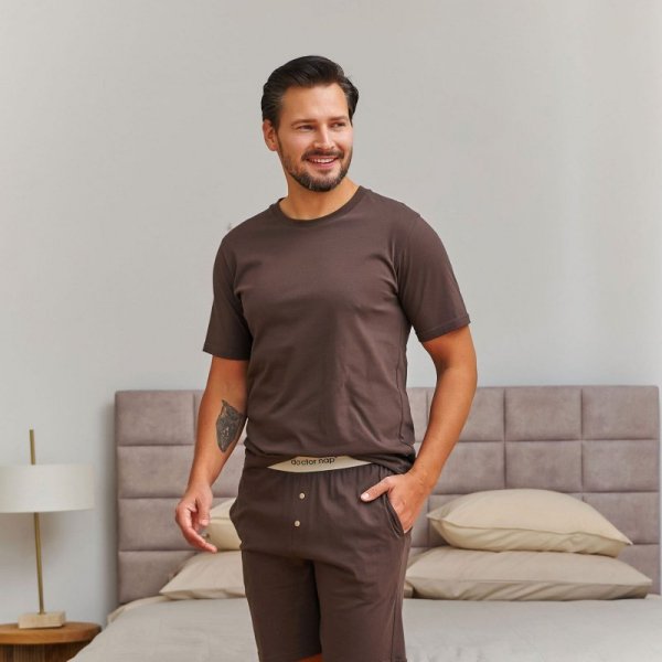 Doctornap Piżama męska PMB 4332 brownie plus