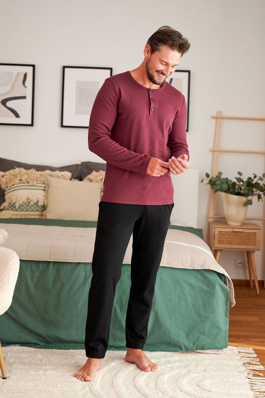 Doctornap Piżama PMB 5238 sangria plus