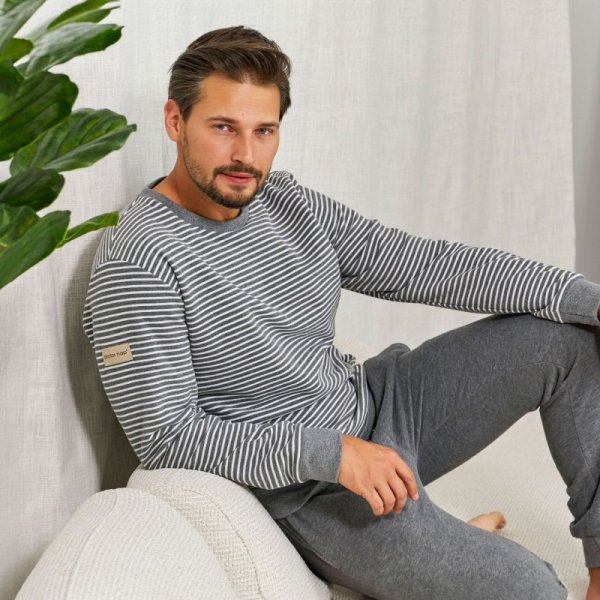 Doctornap Piżama PMB 5248 ciemnoszara