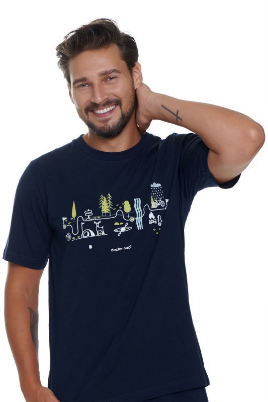 Doctornap Piżama męska PMB 5355 navy blue