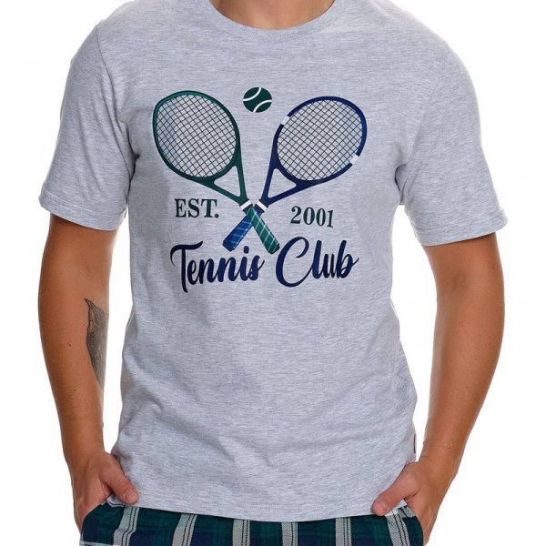 Doctornap Piżama męska PMB 7401 tennis