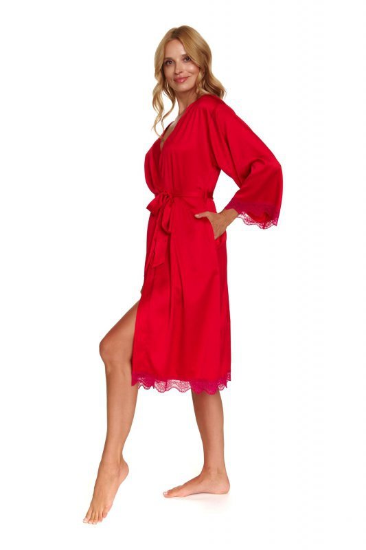 Doctornap Szlafrok damski SWW 7173 scarlet