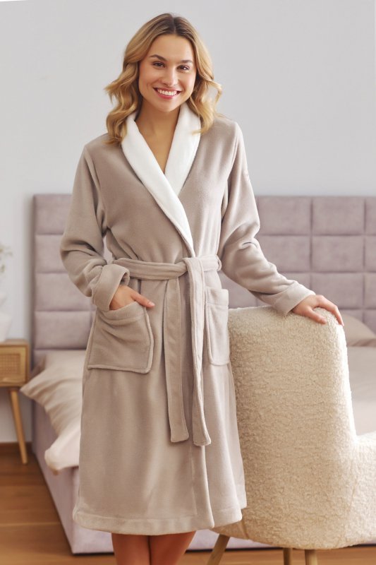Doctornap Szlafrok damski SWW 7182 beige plus