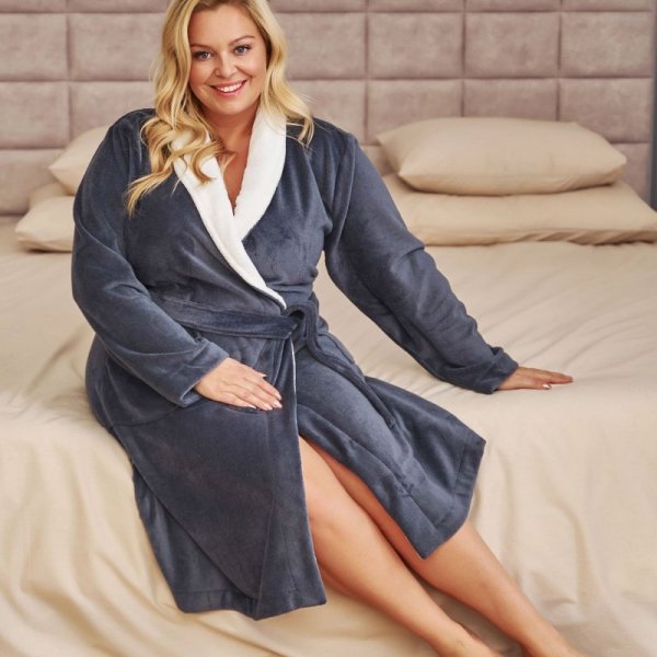 Doctornap Szlafrok damski SWW 7182 grey
