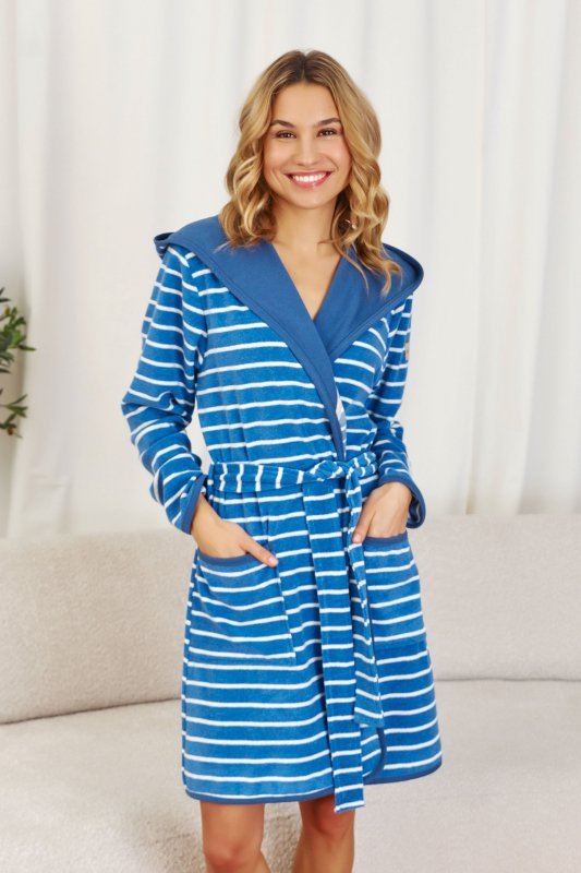 Doctornap Szlafrok damski SWW 7225 blue