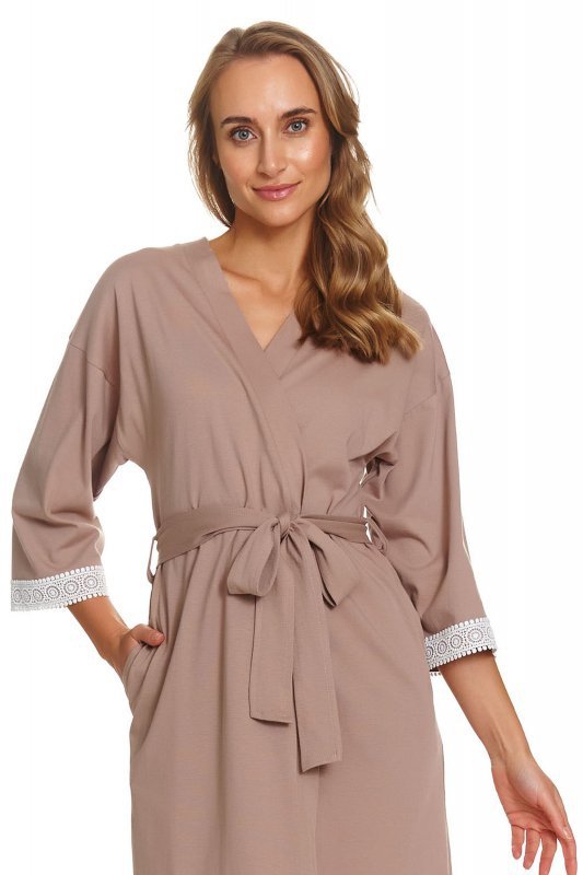 Doctornap Szlafrok damski SWW 7461 beżowy