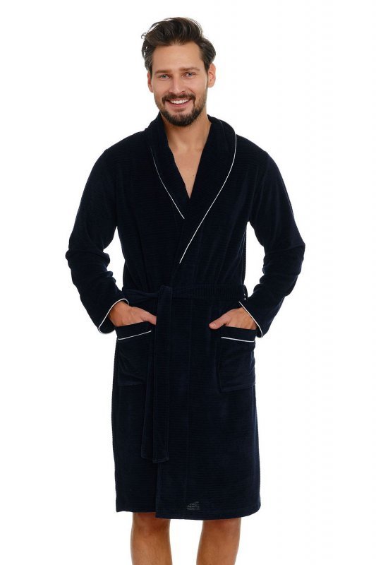Doctornap Szlafrok SMS 6063 granatowy